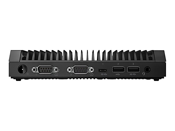 Lenovo ThinkCentre M75n 11BW0008US Desktop Computer - AMD Athlon Silver 3050e Dual-core 1.40 GHz - 4 GB RAM- 256 GB SSD - Nano - Black - Windows 10 IoT Enterprise - AMD Radeon Graphics- 65 W