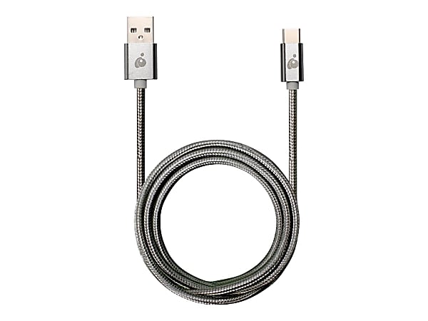 IOGEAR Charge & Sync Pro - USB-C to USB-A Cable, 3 Ft. - First End: 1 x USB 2.0 Type A - Male - Second End: 1 x USB 2.0 Type C - Male - 1