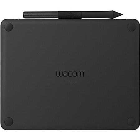 Wacom Intuos Graphics Drawing Tablet for Mac PC Chromebook Android small  with Software Included Black CTL4100 Graphics Tablet 5.98 x 3.74 2540 lpi  Cable 4096 Pressure Level Pen PC Mac Black - Office Depot