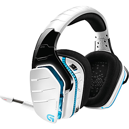 Logitech G933 Artemis Spectrum and Artemis Spectrum Snow Wireless 7.1 Gaming Headset Stereo USB Mini phone RCA Wired Wireless 65.6 ft 39