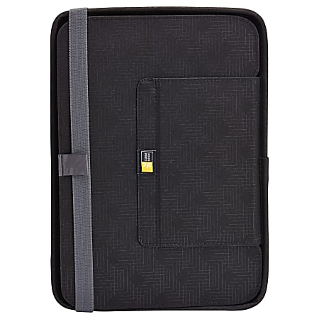 Case Logic QuickFlip CQUE-3110-BLACK Carrying Case (Flip) for 10" Tablet - Black