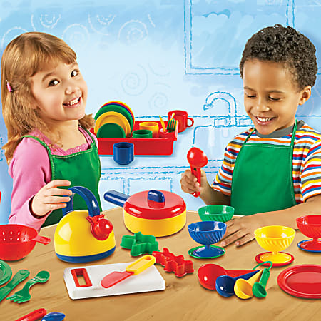 Learning Resources Pretend Play Kitchen Set Grades Pre K 3