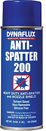 Dynaflux Anti-Spatter 200 Aerosol Spray, 16 Oz
