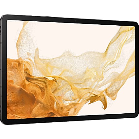 Samsung Galaxy Tab S8+ Tablet - 12.4" WQXGA+ - Octa-core 2.99 GHz 2.40 GHz 1.70 GHz) - 8 GB RAM - 128 GB Storage - Android 12 - Graphite - Qualcomm SM8450 Snapdragon 8 Gen 1 SoC - Upto 1 TB microSD, microSDXC Supported