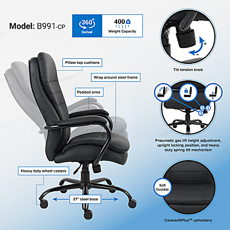 Plush executive office chair deals