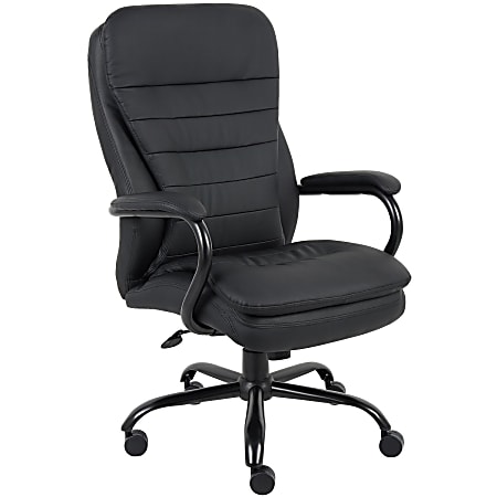 Plush executive on sale office chair