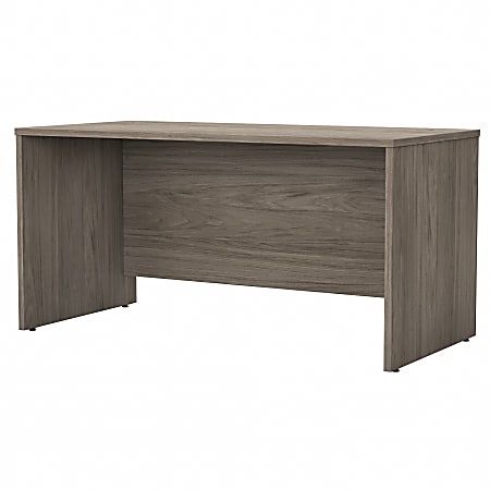 Bush Business Furniture Studio C 60"W Office Computer Desk, Modern Hickory, Standard Delivery