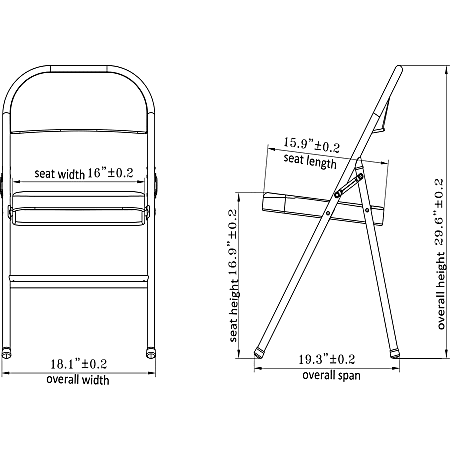 Folding new arrivals steel chair