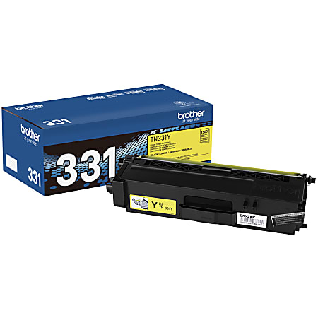 Brother® TN-331Y Yellow Toner Cartridge, TN-331Y