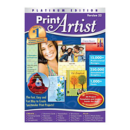 Print Artist® Platinum 22, Traditional Disc