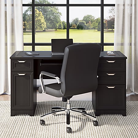 Realspace® Magellan 59"W Manager's Computer Desk, Espresso