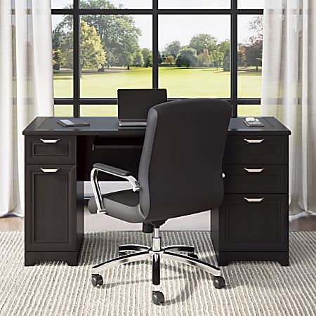 Realspace&reg; Magellan 59"W Manager's Computer Desk, Espresso