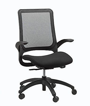 Eurotech Hawk Mesh Mid Back Task Chair Black Office Depot