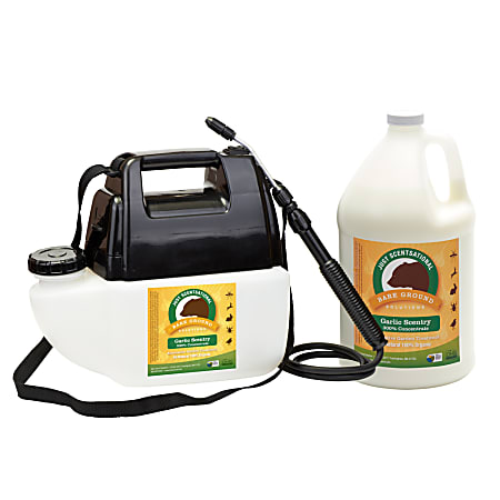 Just Scentsational Garlic Scentry With Battery-Operated Sprayer, 1 Gallon