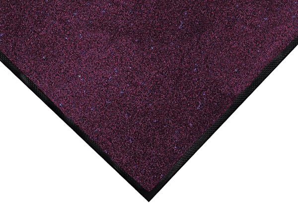 M+A Matting ColorStar® Floor Mat, 3'x6', Burgundy Berry