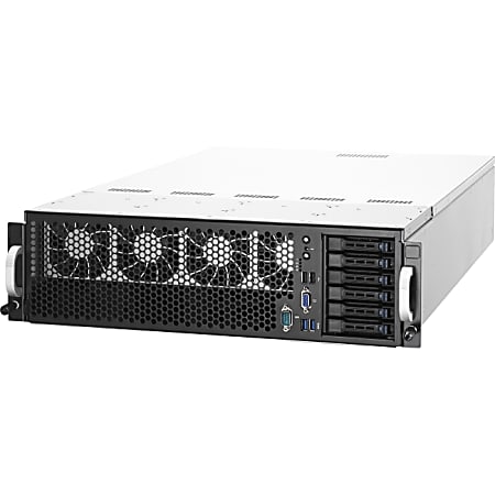 Asus ESC8000 G3 Barebone System - 3U Rack-mountable - Intel C612 Chipset - Socket LGA 2011-v3 - 2 x Processor Support