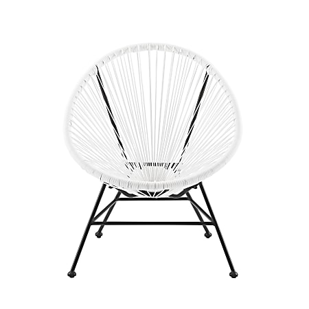 Linon Aurene Outdoor Chair, White