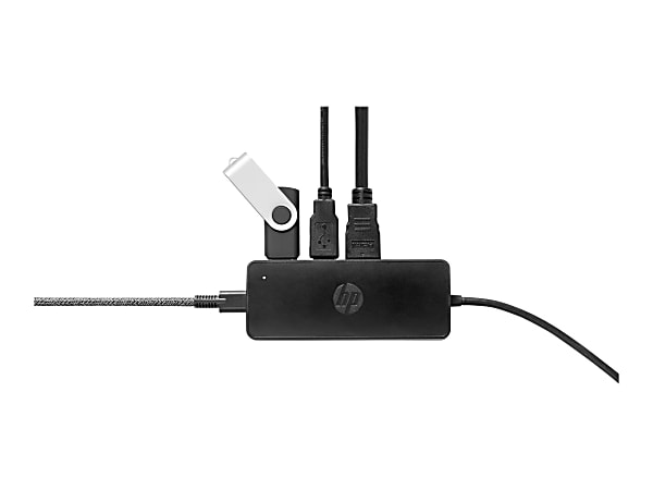 HP Travel Hub G2 - Port replicator - USB-C - VGA, HDMI - Smart Buy - for OMEN by HP Laptop 16; Victus by HP Laptop 15, 16; EliteBook 830 G6; Fortis 11 G9