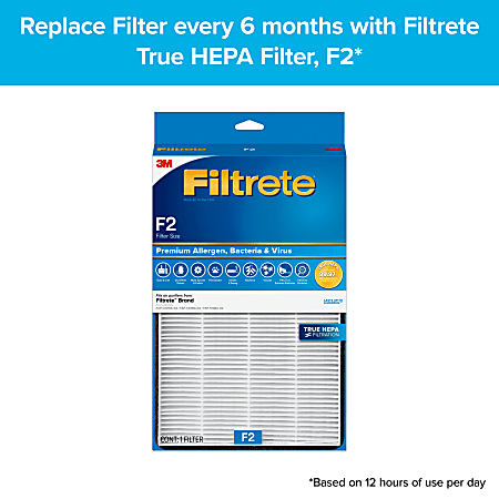 Filtrete true hepa sales air purifier filter