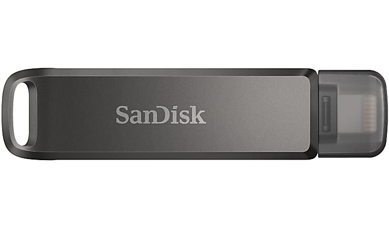 SanDisk iXpand Flash Drive Luxe For iPhone and USB Type C Devices