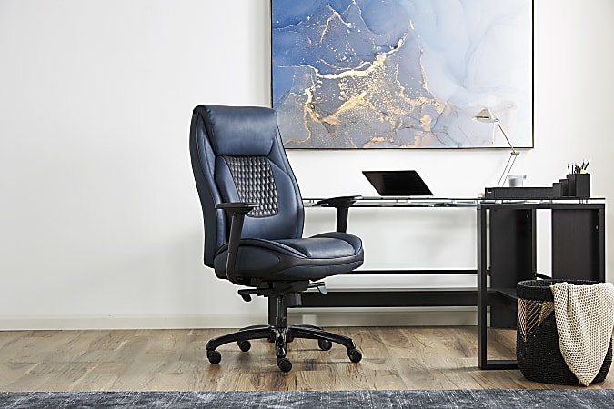 Blue ergonomic chair new arrivals
