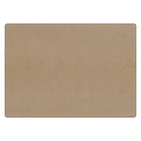 Hoffmaster Disposable Paper Placemats, Earth Wise Kraft, 10" x 14", Carton Of 1,000