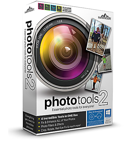 Summitsoft&reg; PhotoTools 2, Disc