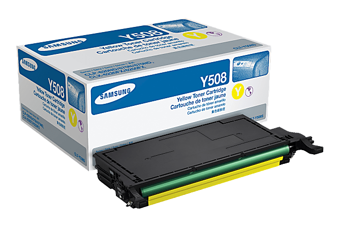 Samsung CLT-Y508S Yellow Toner Cartridge