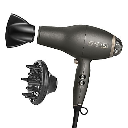 Conair® InfinitiPRO FloMotion Pro Dryer, Full Size, Charcoal