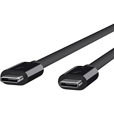 Belkin Thunderbolt 3 USB-C to USB-C Cable, 100W - 1.6 ft. 1.6 ft