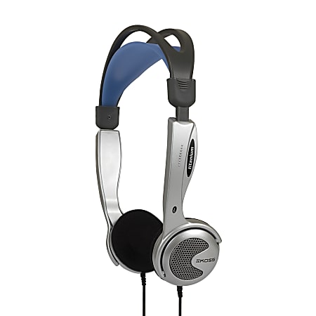 Koss KTXPRO1 Portable On-Ear Headphones, Black