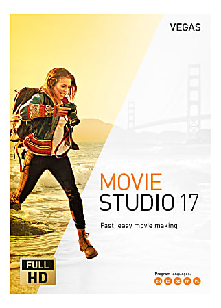 MAGIX Vegas Movie Studio 17, Windows&reg;, Disc