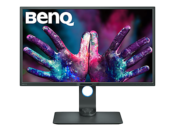 BenQ DesignVue PD3200Q - PD Series - LED monitor - 32" - 2560 x 1440 QHD @ 60 Hz - VA - 300 cd/m² - 1000:1 - 4 ms - HDMI, DVI-D, DisplayPort, Mini DisplayPort - speakers - gray, gloss gray