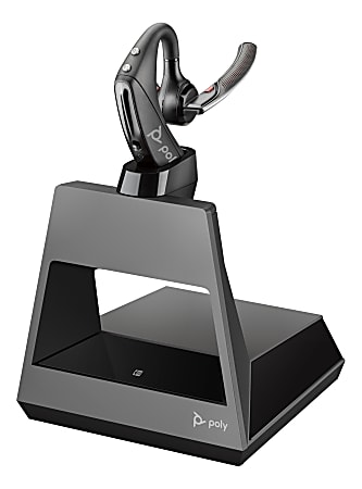 Plantronics® Voyager™ 5200 Office 1-Way Base Headset, Black