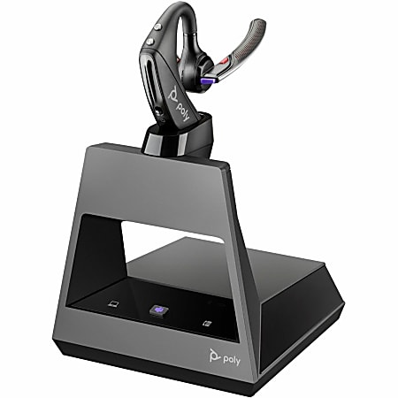 Poly Voyager 5200 USB-A Office Headset TAA - Microsoft Teams Certification - Siri, Google Assistant - 7W6D3AAABA