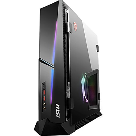 MSI MEG Trident X 10th 10SF-862US Gaming Desktop Computer - Intel Core i9 10th Gen i9-10900K - 64 GB RAM DDR4 SDRAM - 1 TB HDD - 1 TB SSD - Windows 10 Pro - NVIDIA GeForce RTX 2080 Ti 11 GB - IEEE 802.11ax - 650 W