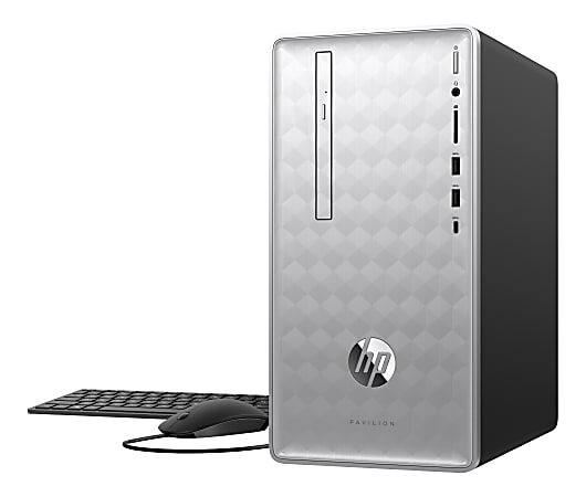 HP Pavilion 590-p0050 Desktop PC, 8th Gen Intel® Core™ i5+, 8GB Memory/16GB Intel® Optane™ Memory, 1TB Hard Drive, Windows® 10 Home