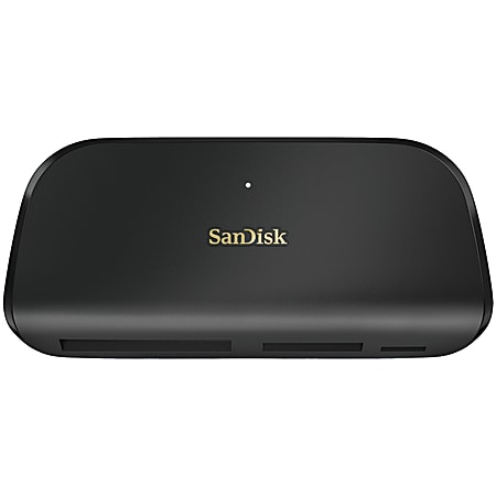 SanDisk ImageMate Pro USB Type C ReaderWriter Black Office Depot