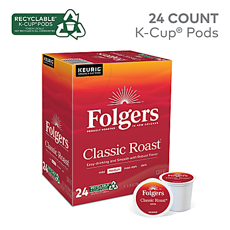 Folgers classic deals k cups