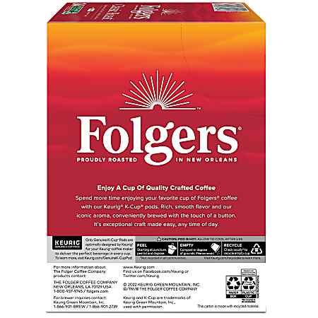 Folgers pods online