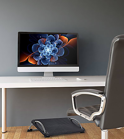 Office depot footrest under desk top