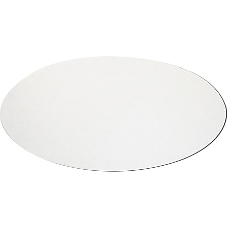 Desktex Surface Protector - 50 mil Thickness x 12" Diameter - Circle - Polycarbonate - Crystal Clear