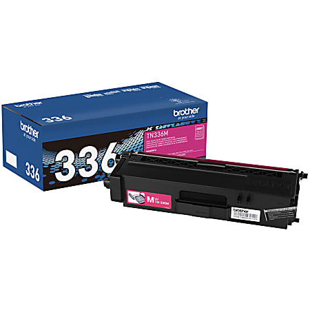 Brother® TN-336 Magenta High Yield Toner Cartridge, TN-336M