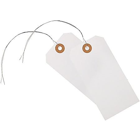 100 Pieces Price Tags With String Marking Strung Tags Blank Paper