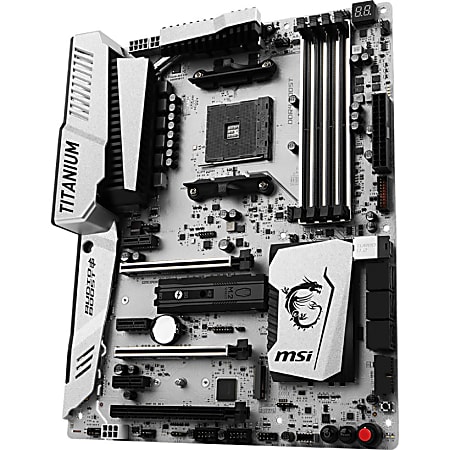 MSI X370 XPOWER GAMING TITANIUM Desktop Motherboard AMD Chipset 