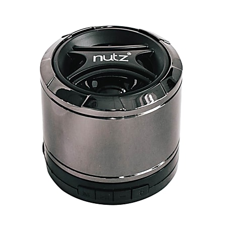 Nutz Boom Bluetooth® Speaker, Silver