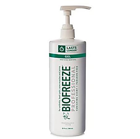 Biofreeze Professional Cold Therapy Pain Relief Gel 32 Oz Case Of 16 ...