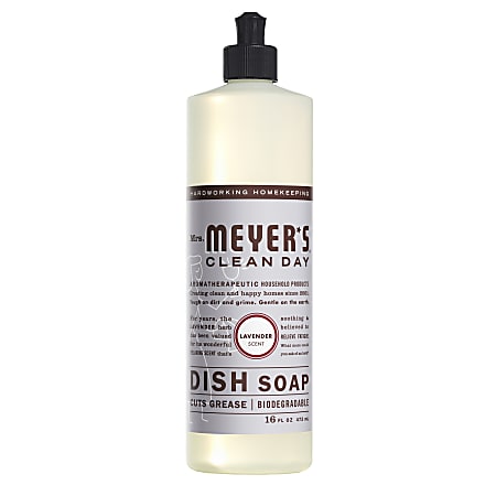 Mrs. Meyer&#x27;s Clean Day Dishwashing Soap, Lavender Scent,