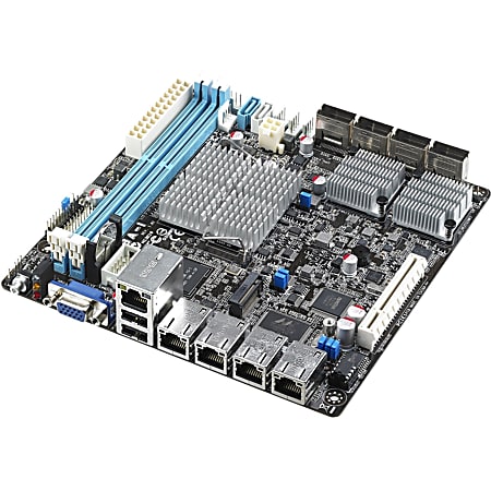 Asus P9A-I/C2550/SAS/4L Server Motherboard - Intel Chipset - Intel Atom C2550