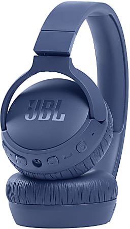 JBL Tune 660NC Wireless On Ear Headphones Blue - Office Depot